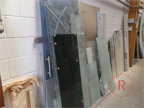 Posten Glastüren, Spiegel, Glasplatten