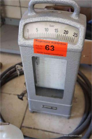 Druckmessgerät für Rohrabdruck